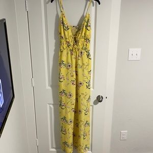 Fashion Nova Floral Jumpsuit Size XL